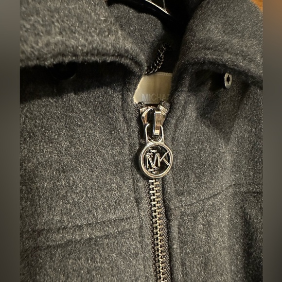 Michael Kors wool blend 3/4 length coat size M - Picture 3 of 8